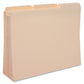 Business Source 1/3 Tab Cut Letter Recycled Top Tab File Folder - 17525