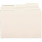 Business Source 1/3 Tab Cut Letter Recycled Top Tab File Folder - 17525