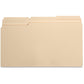 Business Source 1/3 Tab Cut Legal Recycled Top Tab File Folder