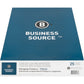 Business Source 1/5 Tab Cut Letter Recycled Hanging Folder - 17533