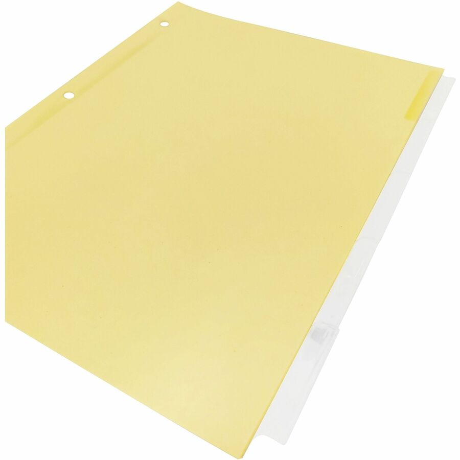 Business Source Buff Stock Ring Binder Indexes - 20068