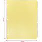 Business Source Buff Stock Ring Binder Indexes - 20068