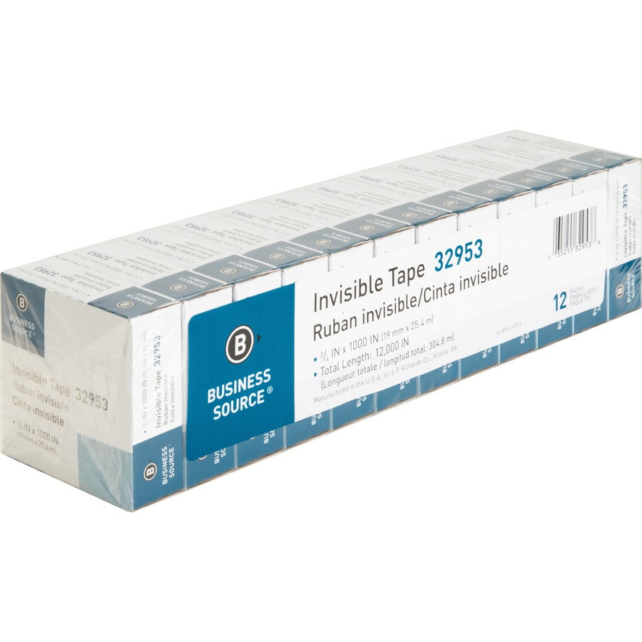 Business Source Premium Invisible Tape Value Pack - 32953