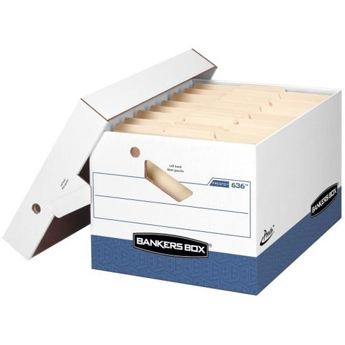 Presto&trade; w/Ergo Handles Storage Boxes - Letter/Legal 4pk