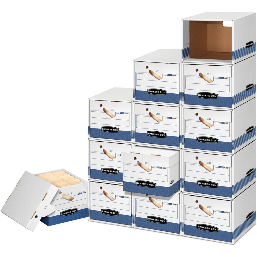 Presto&trade; w/Ergo Handles Storage Boxes - Letter/Legal 4pk - 0063602