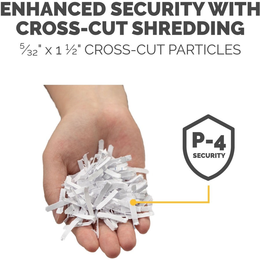 Fellowes Powershred&reg; 225Ci 100% Jam Proof Cross-Cut Shredder - 3825001