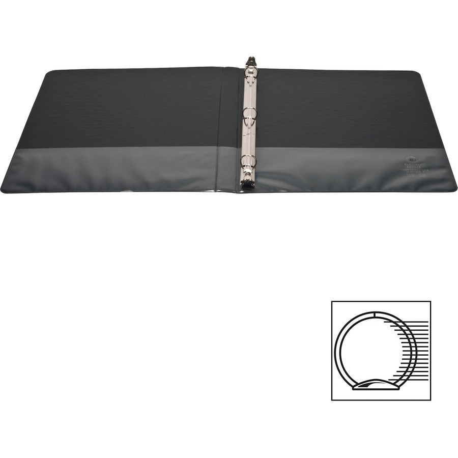 Business Source Round-ring View Binder - 09950