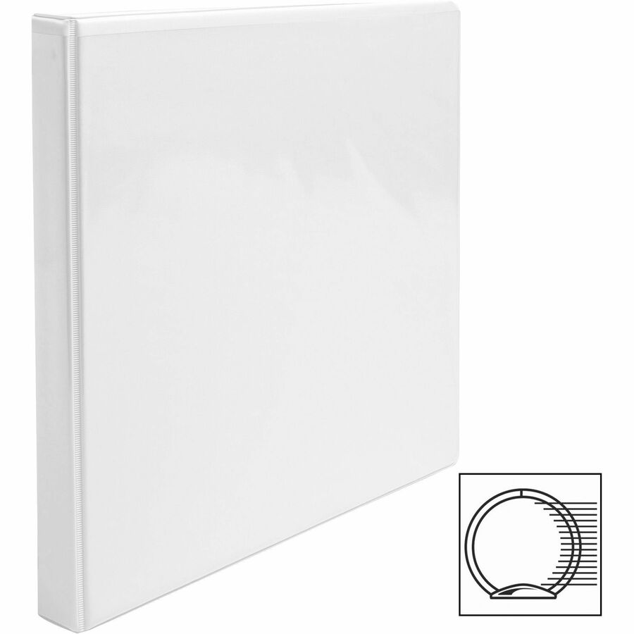 Business Source Round-ring View Binder - 09951
