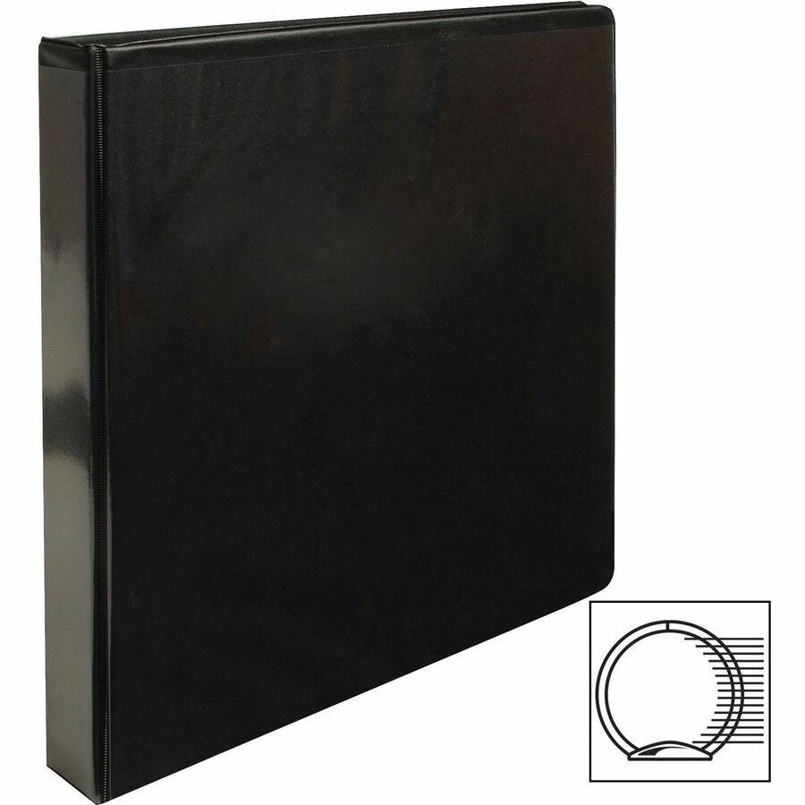 Business Source Round-ring View Binder - 09952