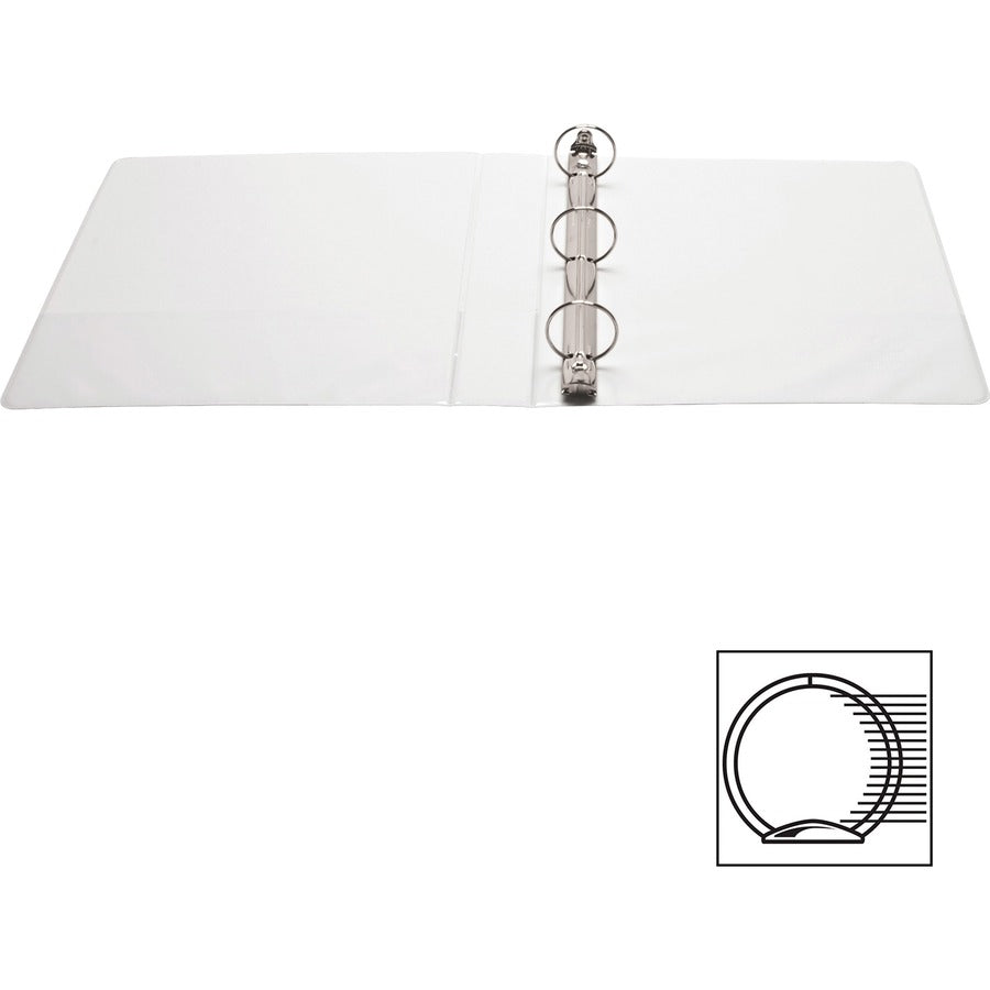 Business Source Round-ring View Binder - 09955