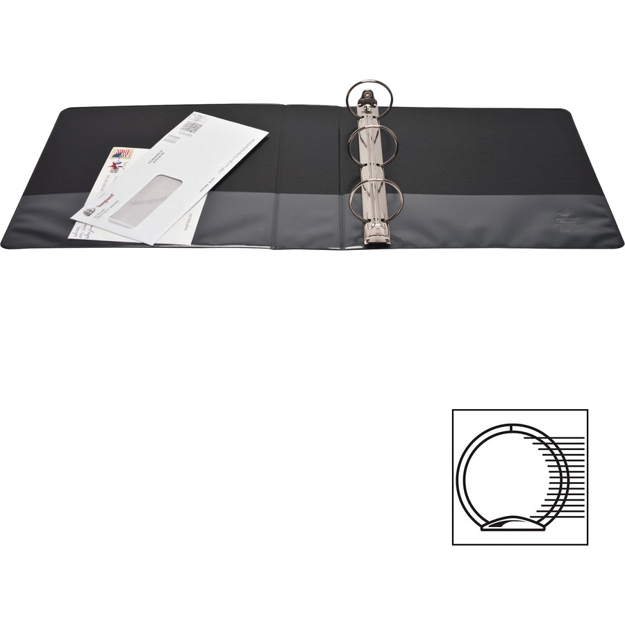 Business Source Round-ring View Binder - 09956