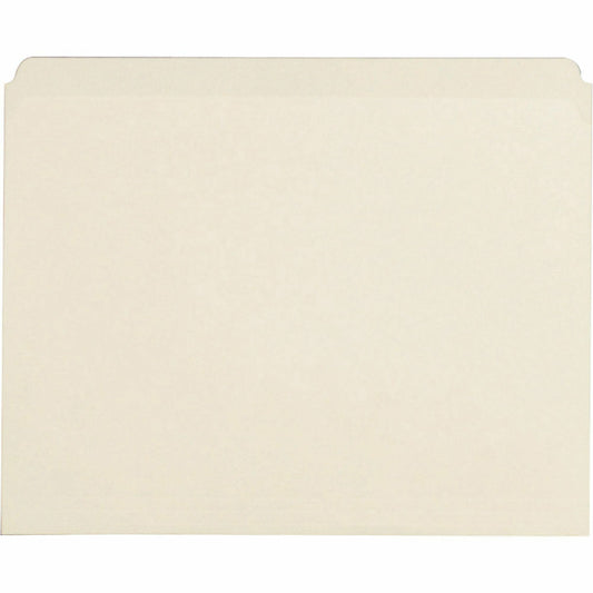 Business Source Straight Tab Cut Letter Recycled Top Tab File Folder