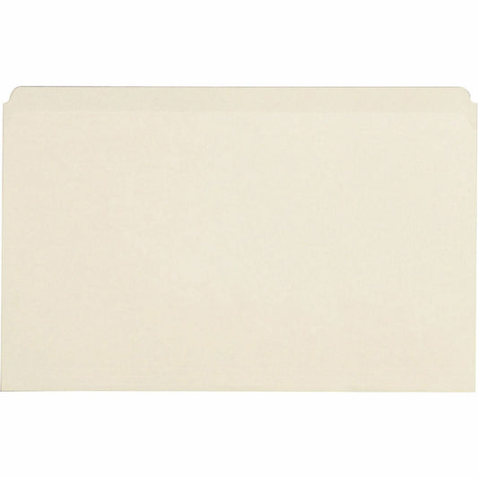 Business Source Straight Tab Cut Legal Recycled Top Tab File Folder