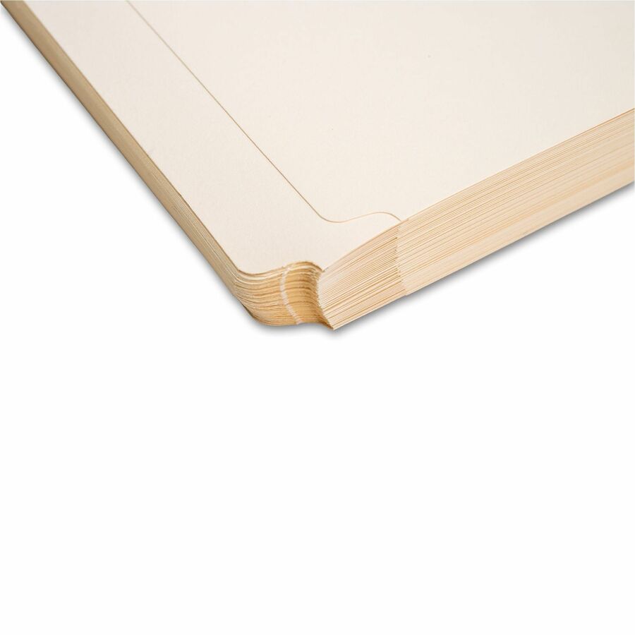Business Source Straight Tab Cut Legal Recycled Top Tab File Folder - 43566