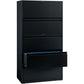 Lorell Fortress Series Lateral File w/Roll-out Posting Shelf - 60551