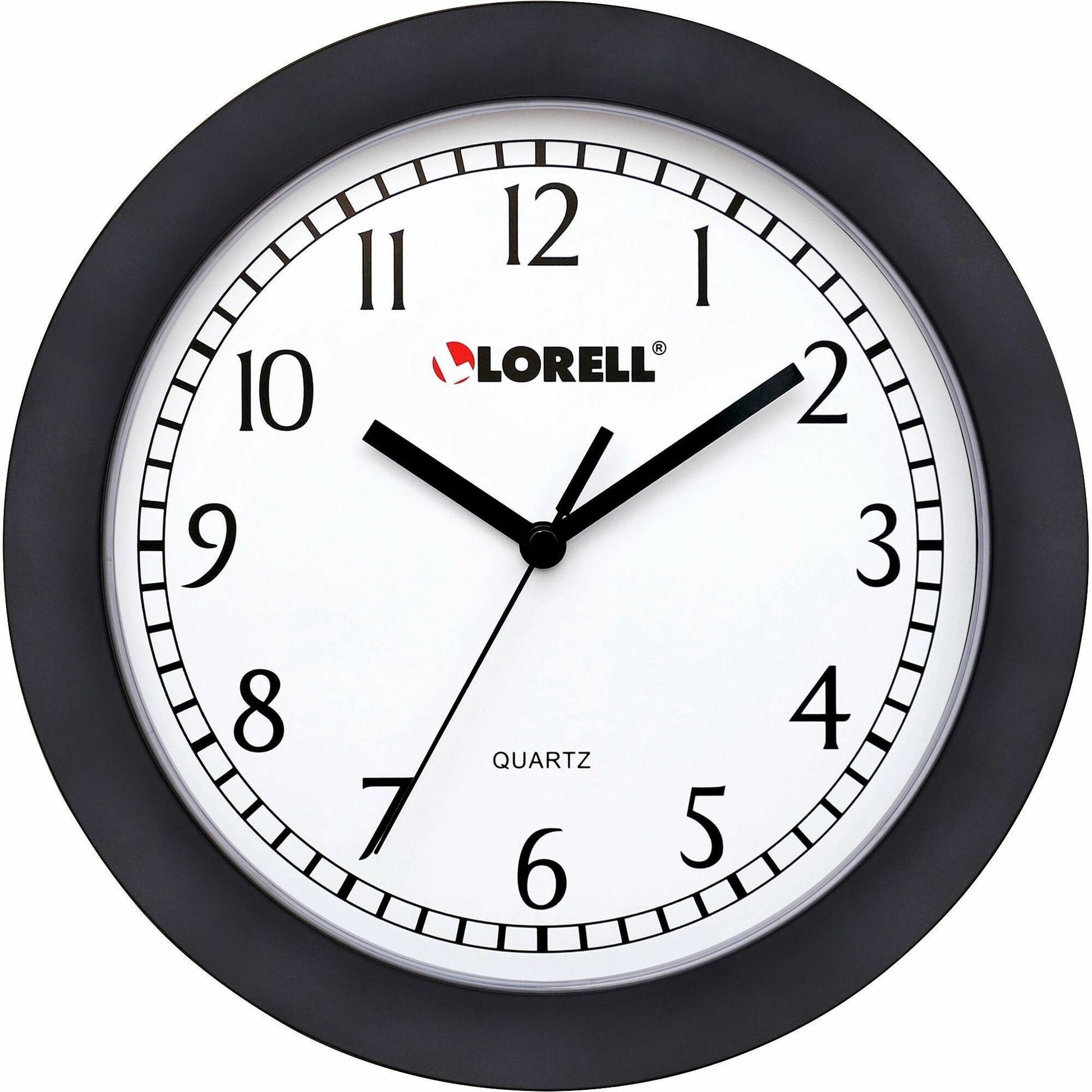 Lorell 9" Round Wall Clock