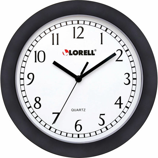 Lorell 9" Round Wall Clock