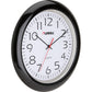 Lorell 13-1/4" Round Wall Clock - 60989