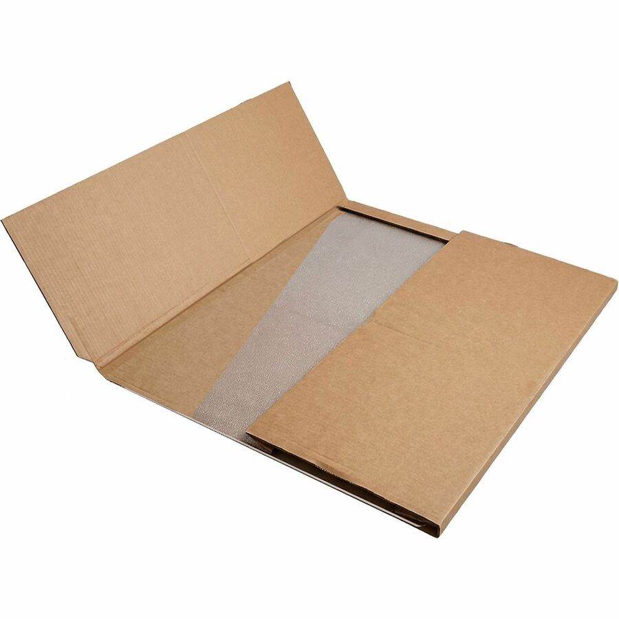 Lorell Corner Workstation Chair Mat for Medium-Pile Carpet - 48" x 60" - 69156