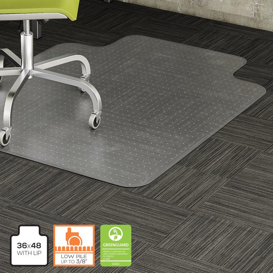 Lorell Standard Lip Low-pile Chairmat - 69157