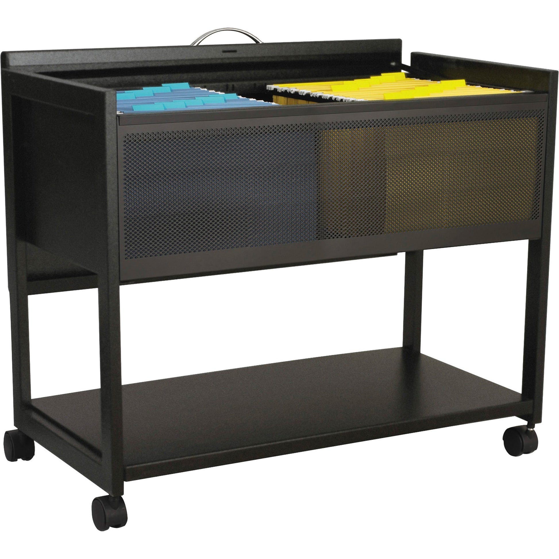 Safco Top Locking Mesh Mobile Tub Files