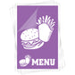 Fellowes Glossy Pouches - Menu, 3 mil, 50 pack - 52013