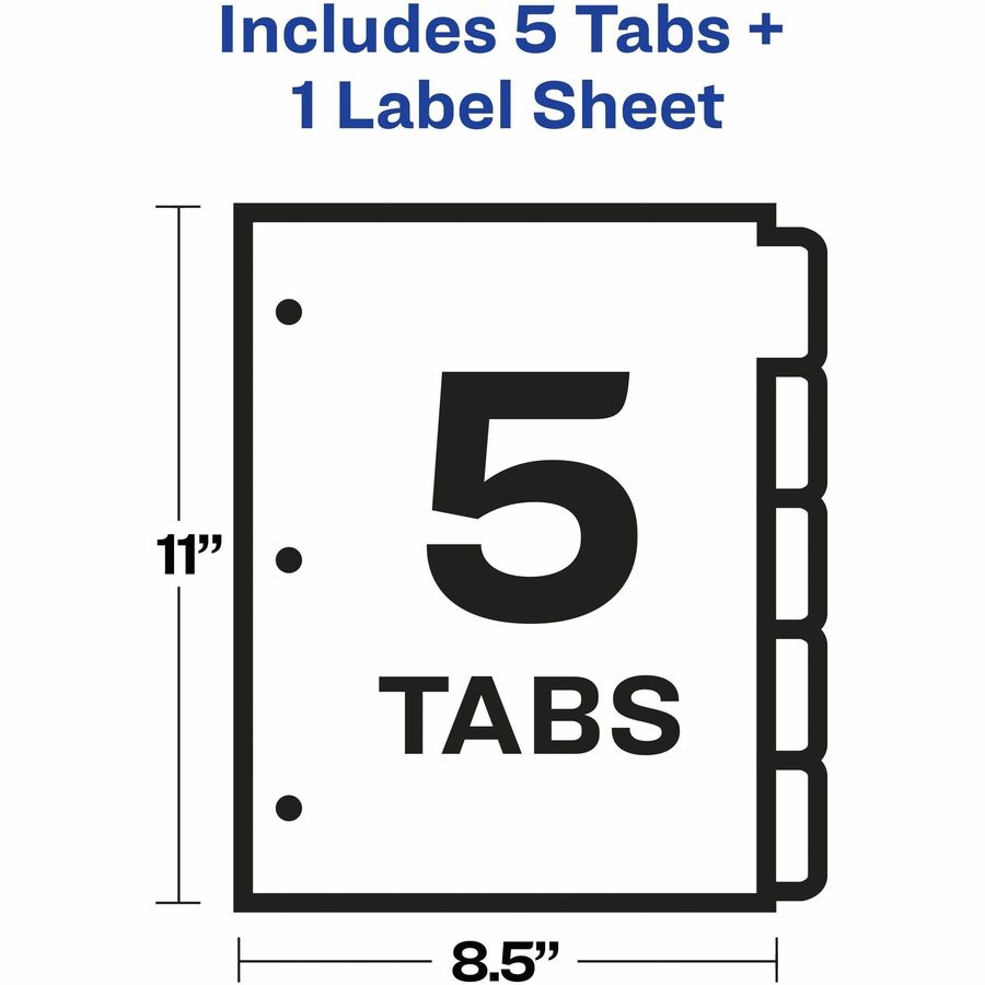 Avery&reg; Index Maker Index Divider - 11416