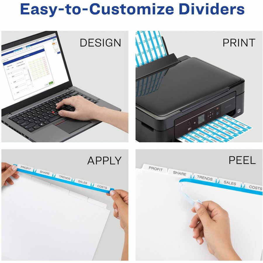 Avery&reg; Index Maker Index Divider - 11416
