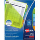 Avery Big Tab™ Insertable Plastic Dividers with Pockets for Laser and Inkjet Printers, 9-1/4" x 11-1/8" , 8 tabs