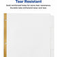 Avery&reg; Avery&reg;Big Tab™ Write & Erase Dividers5 tabs - 23075