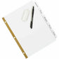Avery Big Tab™ Write & Erase Dividers 5 tabs - 23075