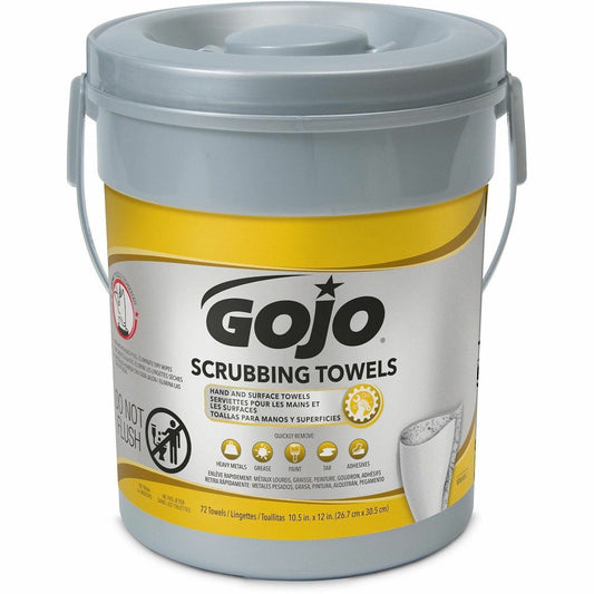 Gojo&reg; Heavy Duty Scrubbing Hand Wipes