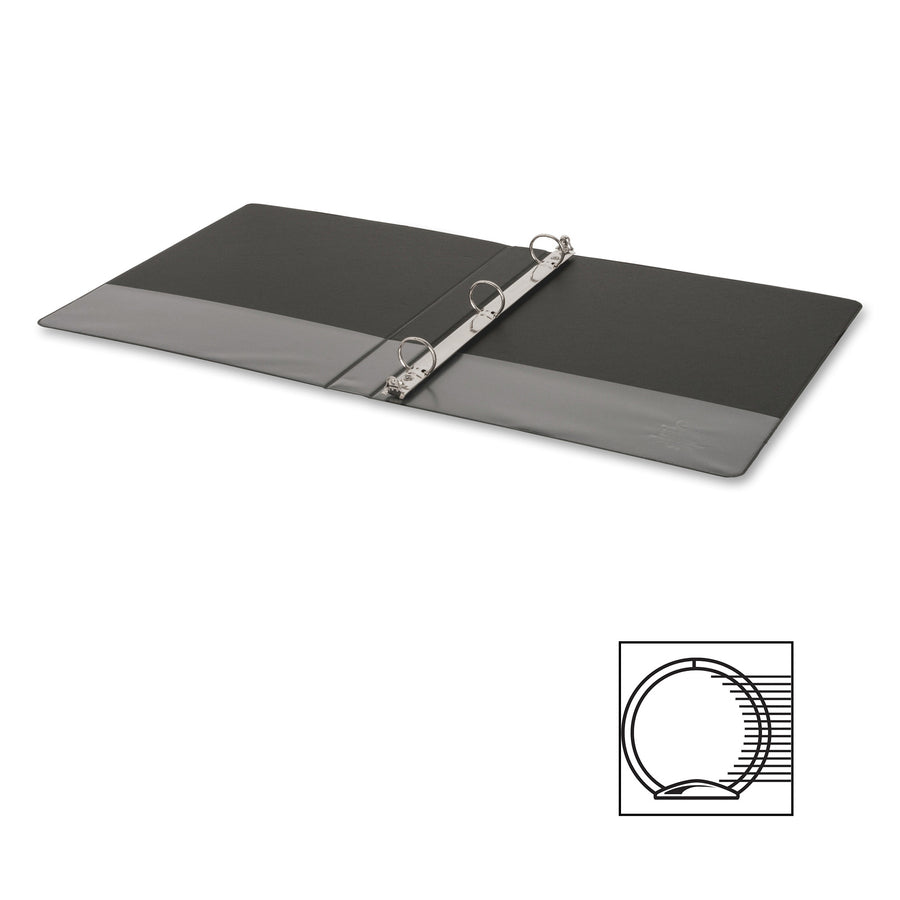 Business Source Basic Round-ring Binder - 09976