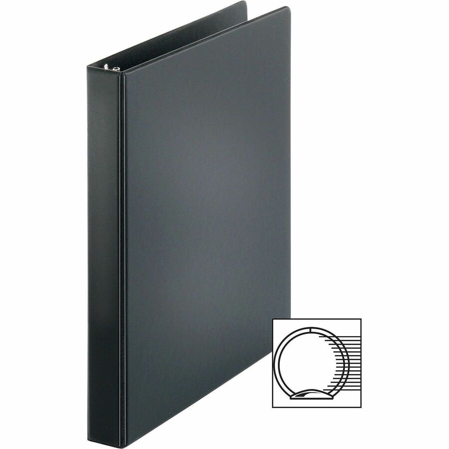 Business Source Basic Round-ring Binder - 09976