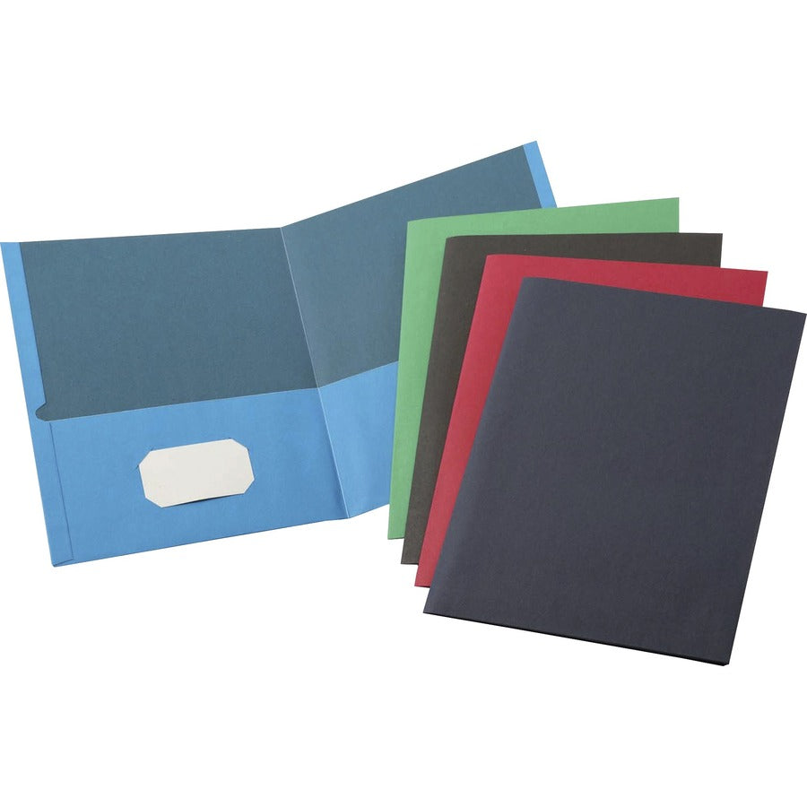 Business Source Letter Recycled Pocket Folder - 78502