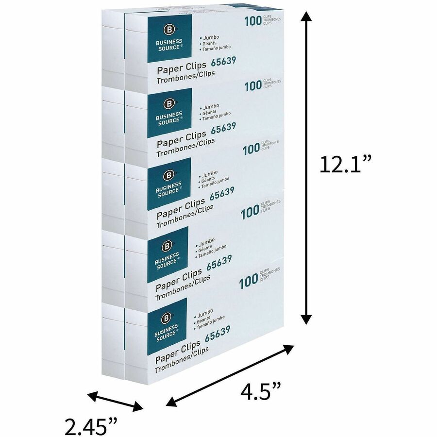 Business Source Paper Clips - 65639