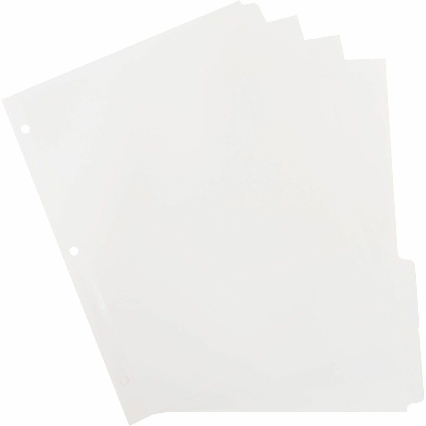 Business Source 3-Ring Plain Tab Indexes