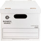 Business Source Economy Storage Box with Lid - 42051