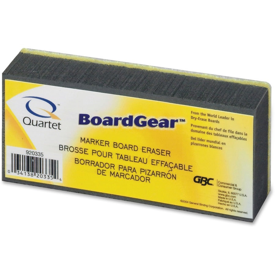 Quartet BoardGear Markerboard Eraser - 20335
