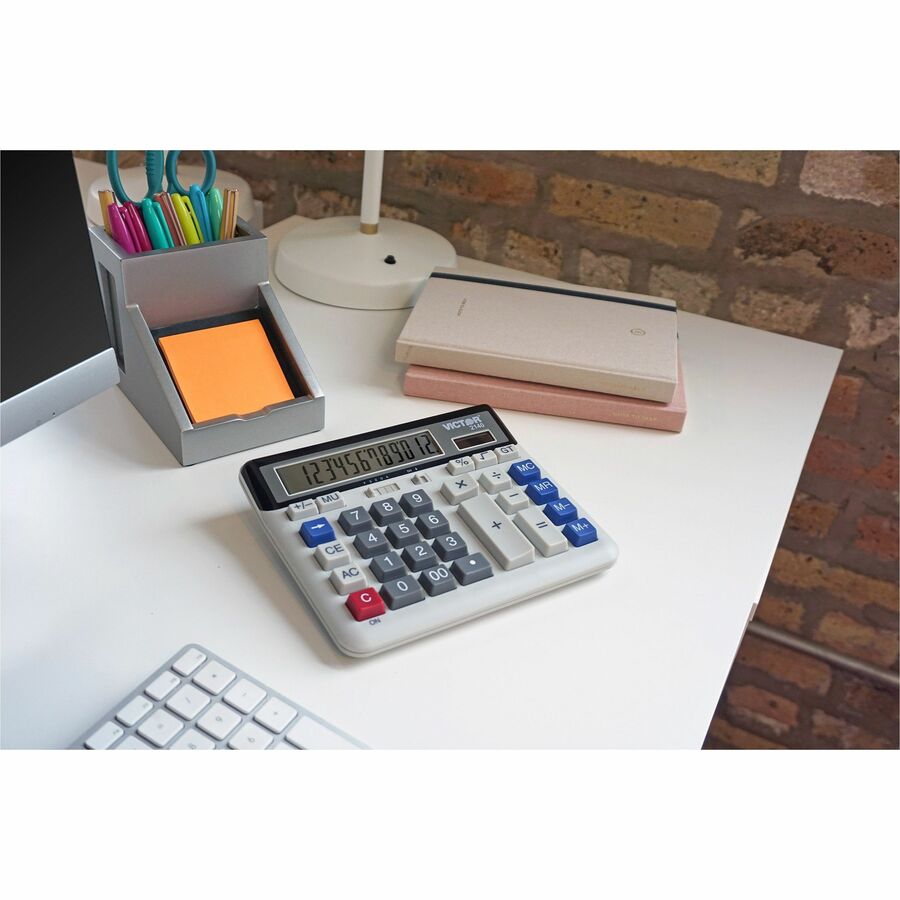 Victor 12-digit XL LCD Desktop Calculator - 2140
