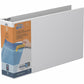 QuickFit Heavy-Duty Landscape 3-Ring Binder, D-Ring, View Binder, 3 Inch, White