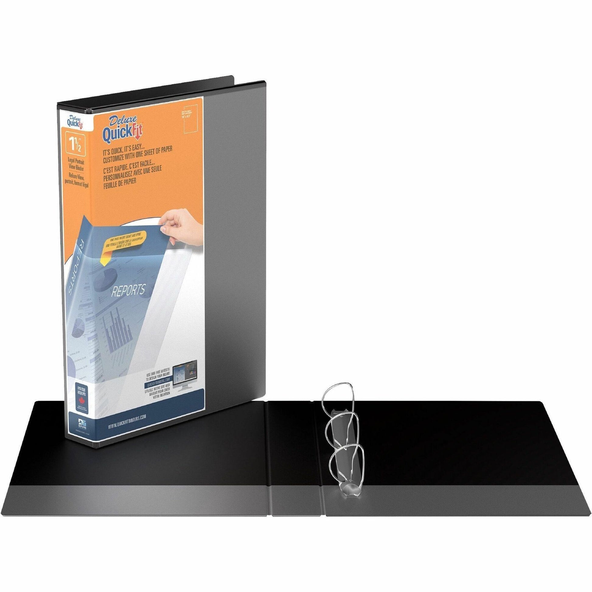 QuickFit 95021P Ring Binder