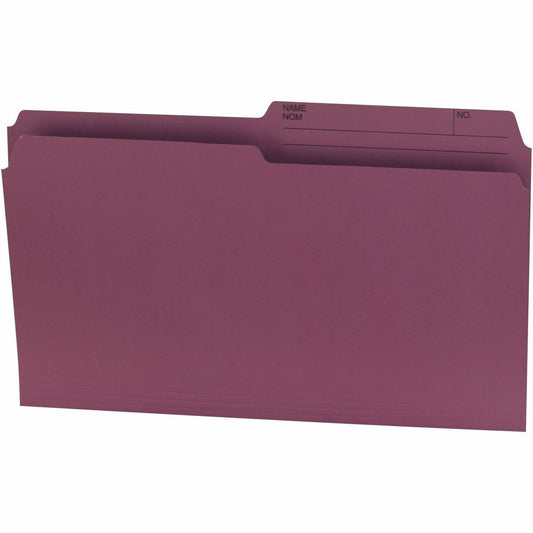 Offix 1/2 Tab Cut Legal Recycled Top Tab File Folder