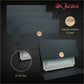 St. James&reg; Elite&trade; Medallion Fold Certificate Holders, Black Linen with Copper Medallion, Pack of 5, 83570 - 83570