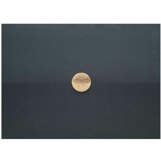 St. James&reg; Elite&trade; Medallion Fold Certificate Holders, Black Linen with Copper Medallion, Pack of 5, 83570