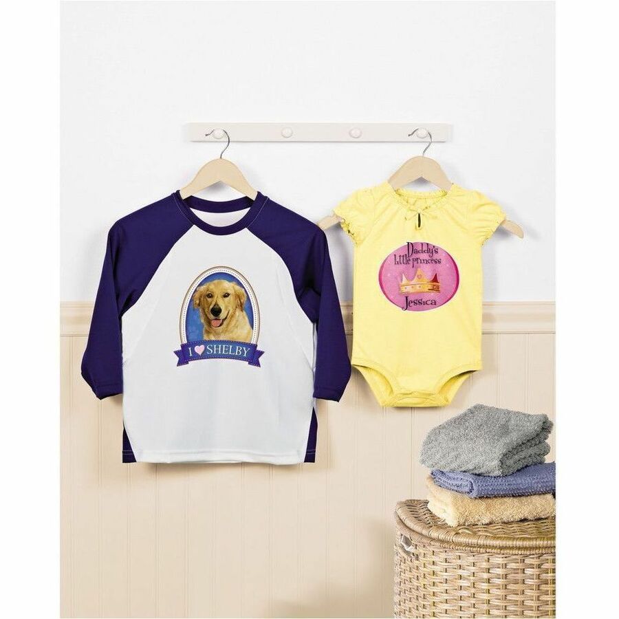 Avery Stretchable T-Shirt Transfers 11" x 8-1/2" , for Inkjet Printers - 03302