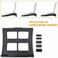 DAC&reg; MP-195 Height and Angle Adjustable Laptop Stand, Black - 02177