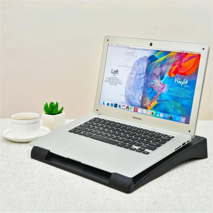 DAC&reg; MP-195 Height and Angle Adjustable Laptop Stand, Black - 02177