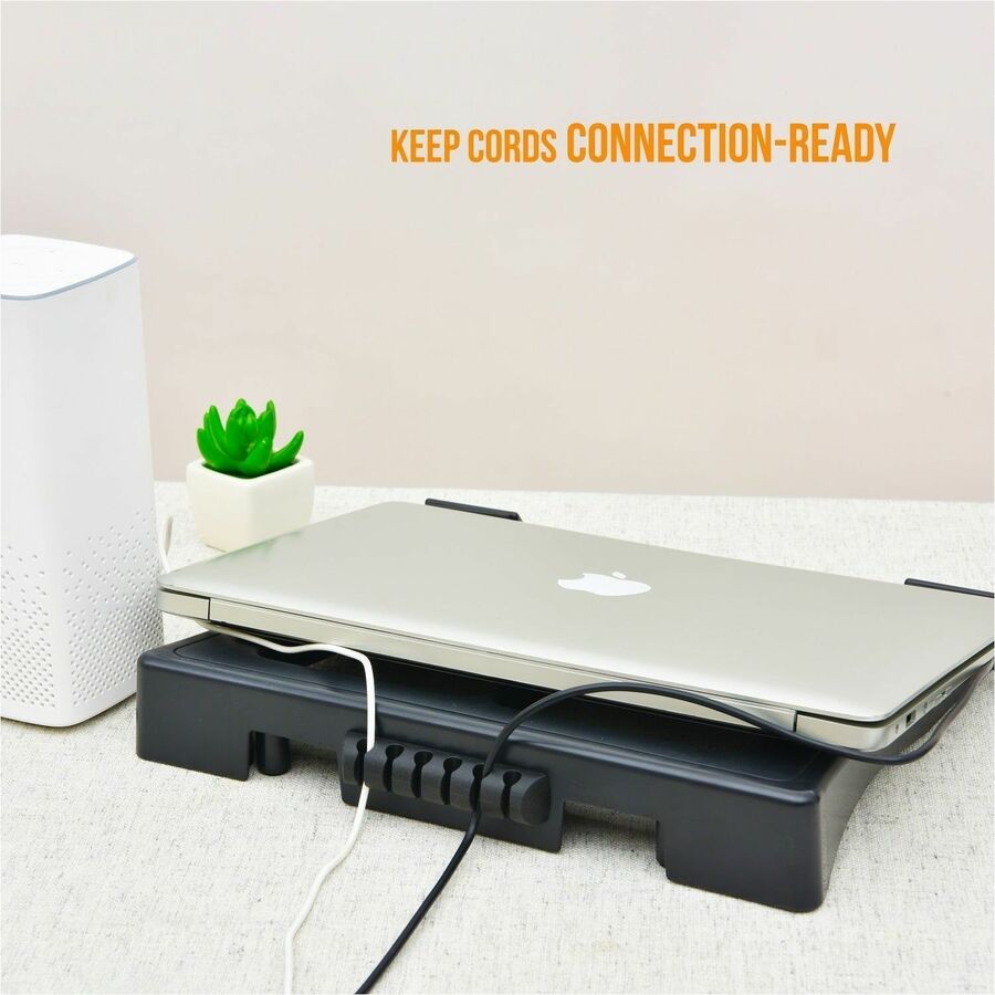 DAC&reg; MP-195 Height and Angle Adjustable Laptop Stand, Black - 02177