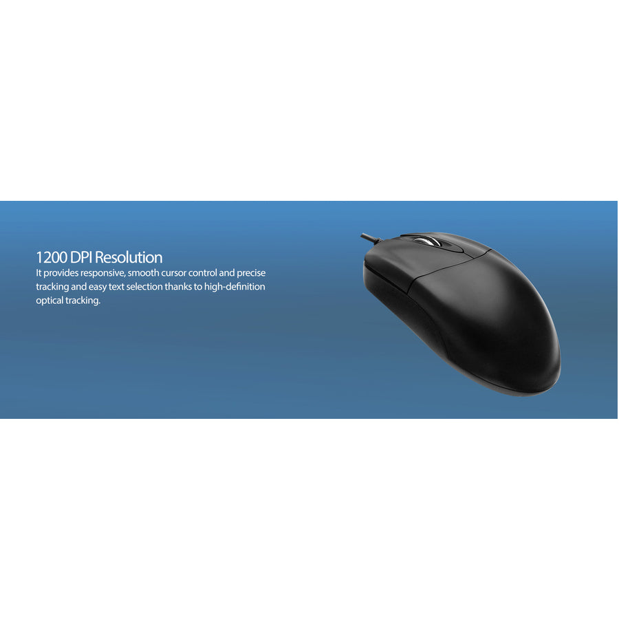 Adesso Optical Scroll Mouse USB - HC-3003US